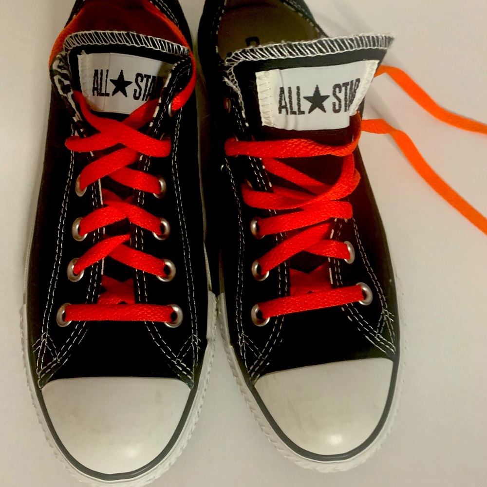 Converse sneakers like new worn one time.